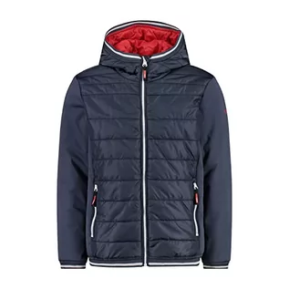 Kurtki i płaszcze dla chłopców - CMP - Kid Jacket Fix Hood, Boy, Titanio, 98 - grafika 1