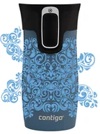 Kubki termiczne - Kubek termiczny Contigo West Loop Mini 300ml - Glamour Blue -Niebieski Metalik - miniaturka - grafika 1
