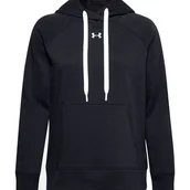 Bluzy damskie - Bluza Damska Under Armour Rival Fleece Hb Hoodie Czarna 1356317 001-Xl - miniaturka - grafika 1