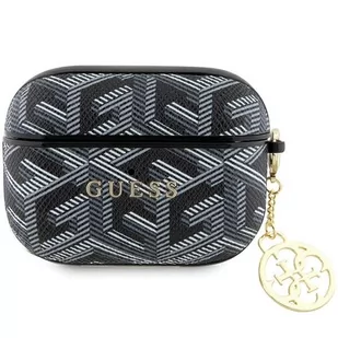 Guess GUAPPGCE4CK AirPods Pro cover czarny/black GCube Charm - Akcesoria do słuchawek - miniaturka - grafika 1