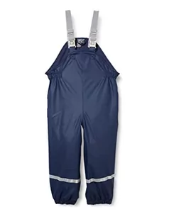 Color Kids Unisex dziecięce Pants Pu With Fleece Coating spodnie przeciwdeszczowe, Dress Blues, 92 - Spodnie i spodenki dla chłopców - miniaturka - grafika 1
