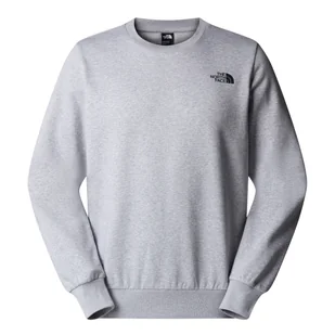 Bluza męska TNF NF0A89FBDYX SIMPLE DOME CREW Szara - Bluzy męskie - miniaturka - grafika 1