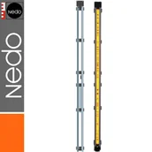 Poziomice, łaty, miary - Podświetlenie do łaty inwarowej 3m Nedo - miniaturka - grafika 1