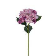 Sztuczne kwiaty - Sztuczna hortensja, wys. 52 cm, fioletowy - miniaturka - grafika 1