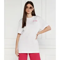 Koszulki i topy damskie - GUESS T-shirt POSTCARD | Loose fit - miniaturka - grafika 1
