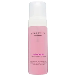 Pure White Cosmetics Moisturizing Gentle Cleaning Foam Pianki do twarzy 150 ml - Pianki do mycia twarzy - miniaturka - grafika 1