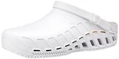 Kapcie damskie - Scholl Unisex Clog Evo kapcie, biały, 44.5 eu - miniaturka - grafika 1