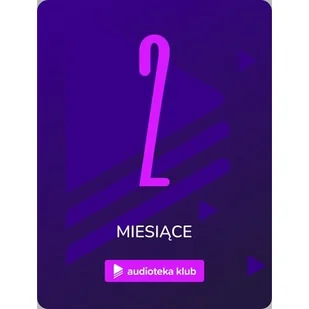 Karta podarunkowa AUDIOTEKA 2 miesiące - Kody i doładowania cyfrowe - miniaturka - grafika 1
