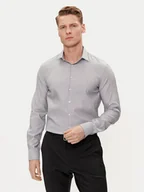 Koszule męskie - Calvin Klein Koszula K10K112588 Granatowy Slim Fit - miniaturka - grafika 1