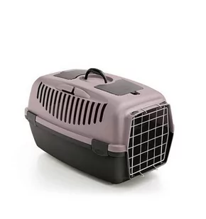 Zolux Zolux Transporter GULLIVER 3 z metalowymi drzwiczkami kol. pudrowy róż Dostawa GRATIS od 99 zł + super okazje - Sprzęt podróżny i transportery dla psów - miniaturka - grafika 1
