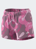 Spodenki damskie - adidas Szorty sportowe IJ9589 Różowy Regular Fit - miniaturka - grafika 1