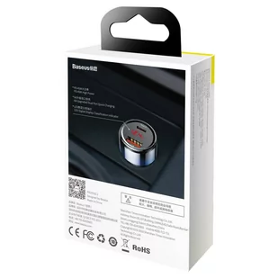 Baseus Magic Series PPS - ładowarka samochodowa Quick Charge 4.0+ / QC3.0 45W 6A niebieski (CCMLC20C-03) - Ładowarki samochodowe - miniaturka - grafika 19