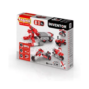Engino Inventor 8 models motorbikes 0832 - Klocki - miniaturka - grafika 1