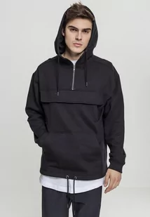 bluza SWEAT PULL OVER HOODY black, kangurka z kapturem-S - Bluzy męskie - miniaturka - grafika 1