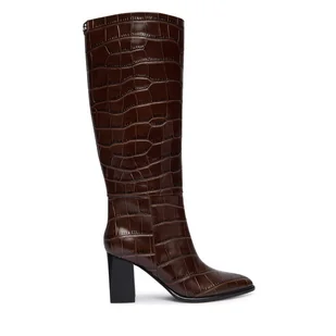 Kozaki Guess FLFPER LEP11 Brązowy - Kozaki damskie - miniaturka - grafika 1