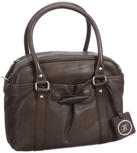 Tommy Hilfiger Damskie HAYDEN LEATHER MED. DUFFLE torby z uszami, 36x25x14 cm, brązowy - Braun Brown 204-36x25x14 cm (B x H x T) - Torebki damskie - miniaturka - grafika 1
