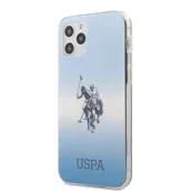 Etui i futerały do telefonów - U.S POLO ASSN. US Polo Gradient Collection etui na iPhone 12/12 Pro niebieskie USP000045 - miniaturka - grafika 1