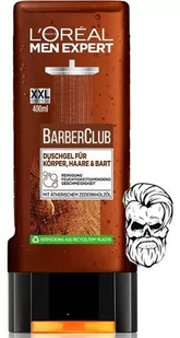 Loreal Men Expert Barber Club żel pod prysznic - Żele pod prysznic dla mężczyzn - miniaturka - grafika 1