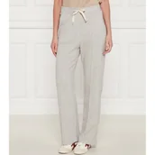 Dresy damskie - Weekend MaxMara Spodnie dresowe Folk | flare fit - miniaturka - grafika 1