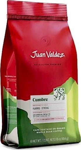 Kawa ziarnista Juan Valdez Juan Valdez Selection Premium Cumbre Fuerte 454 g