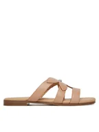 Klapki i japonki damskie - Lasocki Klapki RST-ARENA-69 Beżowy - miniaturka - grafika 1