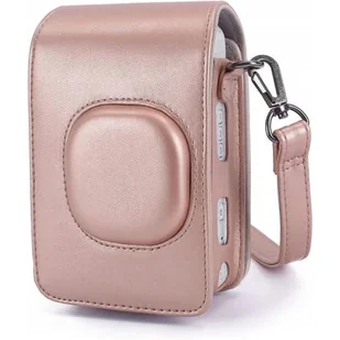 Futerał Etui Do Fujifilm Fuji Instax Mini Liplay / Błyszczący Róż - Akcesoria fotograficzne - miniaturka - grafika 1