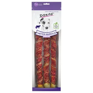 Dokas Dokas przysmak do żucia, kaczka - 1 m - Przysmaki dla psów - miniaturka - grafika 2