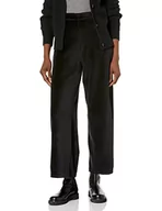 Spodnie damskie - Desigual Damskie spodnie w kropki, czarny, XL - miniaturka - grafika 1