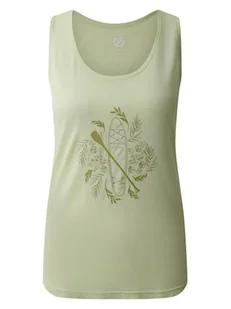 Dare 2b Top sportowy "Harmonic Vest" w kolorze zielonym - Koszulki sportowe damskie - miniaturka - grafika 1