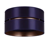 Lampy sufitowe - Duolla - Lampa sufitowa DUO 1xE27/15W/230V śr. 40 cm niebieska/złota - miniaturka - grafika 1