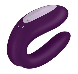 Wibratory i masażery - satisfyer (ge) Satisfayer Double Joy Violet incl. Bluetooth and App - grafika 1