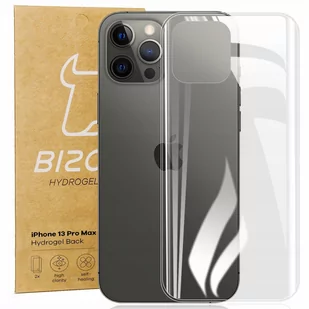 Bizon Folia hydrożelowa na tył Glass Hydrogel, iPhone 13 Pro Max, 2 sztuki BGHB2IP13PM - Folie ochronne do telefonów - miniaturka - grafika 1