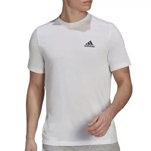 Koszulka adidas Aeroready Designed 2 Move Feelready Sport GT5558 - biała - Adidas - Koszulki sportowe męskie - miniaturka - grafika 1