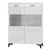 Kredensy - Kredens BDW-2 Baldur Restol Biały - miniaturka - grafika 1