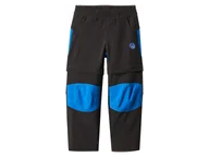 Spodnie i spodenki dla dziewczynek - lupilu® Spodnie funkcyjne dziecięce z odpinanymi nogawkami (Czarny, 104) - miniaturka - grafika 1