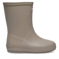 Buty dla chłopców - Kalosze Hunter HFC-03 Beżowy - miniaturka - grafika 1