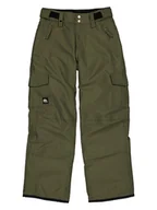 Spodnie narciarskie - Quiksilver Spodnie narciarskie w kolorze khaki - miniaturka - grafika 1