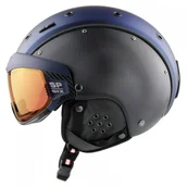 Kaski narciarskie - Kask narciarski CASCO SP-6 Visor VAUTRON navy-black structure L - miniaturka - grafika 1