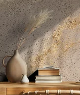 Elewacje - 30x60 cm DS - (cappuccino, złote kruszywo) - płyta beton architektoniczny ultralekka - miniaturka - grafika 1