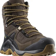 Buty trekkingowe męskie - Męskie buty turystyczne Salomon Quest Element Gore-Tex Rozmiar butów (UE): 47 1/3 / Kolor: czarny/brązowy - miniaturka - grafika 1