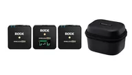 Kamery cyfrowe - akcesoria - Bezprzewodowy system mikrofonowy Rode Wireless GO II + Rode Charge Case - Etui ładujące do Wireless GO II - miniaturka - grafika 1