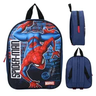 Plecaki szkolne i tornistry - Vadobag Mały Plecak Przedszkolny Szkolny Na Wycieczki Dziecięcy Spider-Man Granatowy - miniaturka - grafika 1
