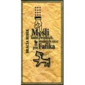 Aforyzmy i sentencje - Myśli ludzi wielkich średnich oraz psa Fafika - miniaturka - grafika 1