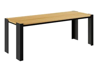 Ławka miejska 180 cm S1-W53 - Ławki ogrodowe - miniaturka - grafika 1