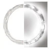 Oświetlenie świąteczne - EMOS LED Zewnętrzny łańcuch bożonarodzeniowy 100xLED/15m IP44 zimna biel - miniaturka - grafika 1
