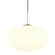 Lampy sufitowe - Zwis lampa salonowa FOMENTO 363190108 Trio pojedyncza bubble złoty biały - miniaturka - grafika 1