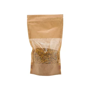 Woreczki DOYPACK eko 500 ml ze struną i okienkiem (10 szt) - wzór DOYEKO2 - Folia, papier śniadaniowy, serwetki - miniaturka - grafika 1