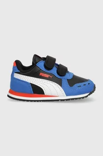 Buty dla dziewczynek - Puma sneakersy dziecięce Cabana Racer SL 20 V Inf kolor niebieski - grafika 1