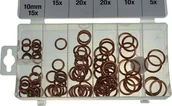 Narzędzia warsztatowe - BGS 9313 miedzi o-ring-asortyment, 95-częściowy o średnicy 6  20 MM - miniaturka - grafika 1