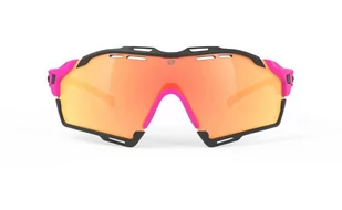 RUDY PROJECT Okulary sportowe CUTLINE fluo pink multilaser orange - Okulary sportowe - miniaturka - grafika 2